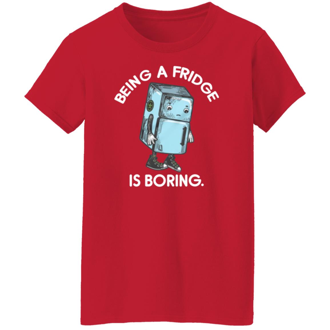 Being A Fridge Is Boring Shirt Store Roosterteeth Achievement Hunter Bored Fridge Shirt - Teechipus