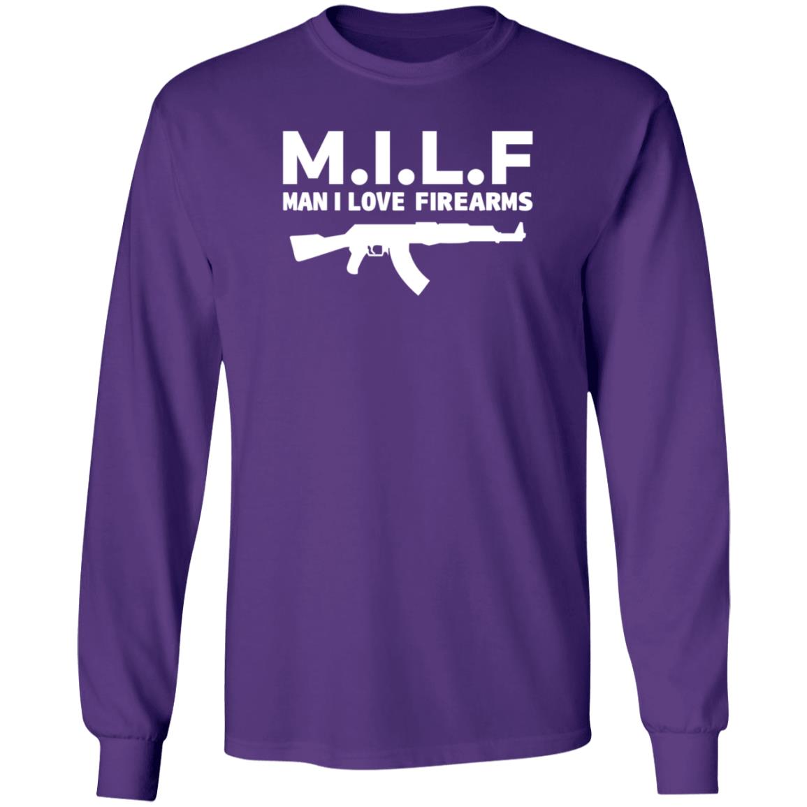 PatriotTakes MILF Man I Love Firearms Shirt Hoodie Sweatshirt - Teechipus