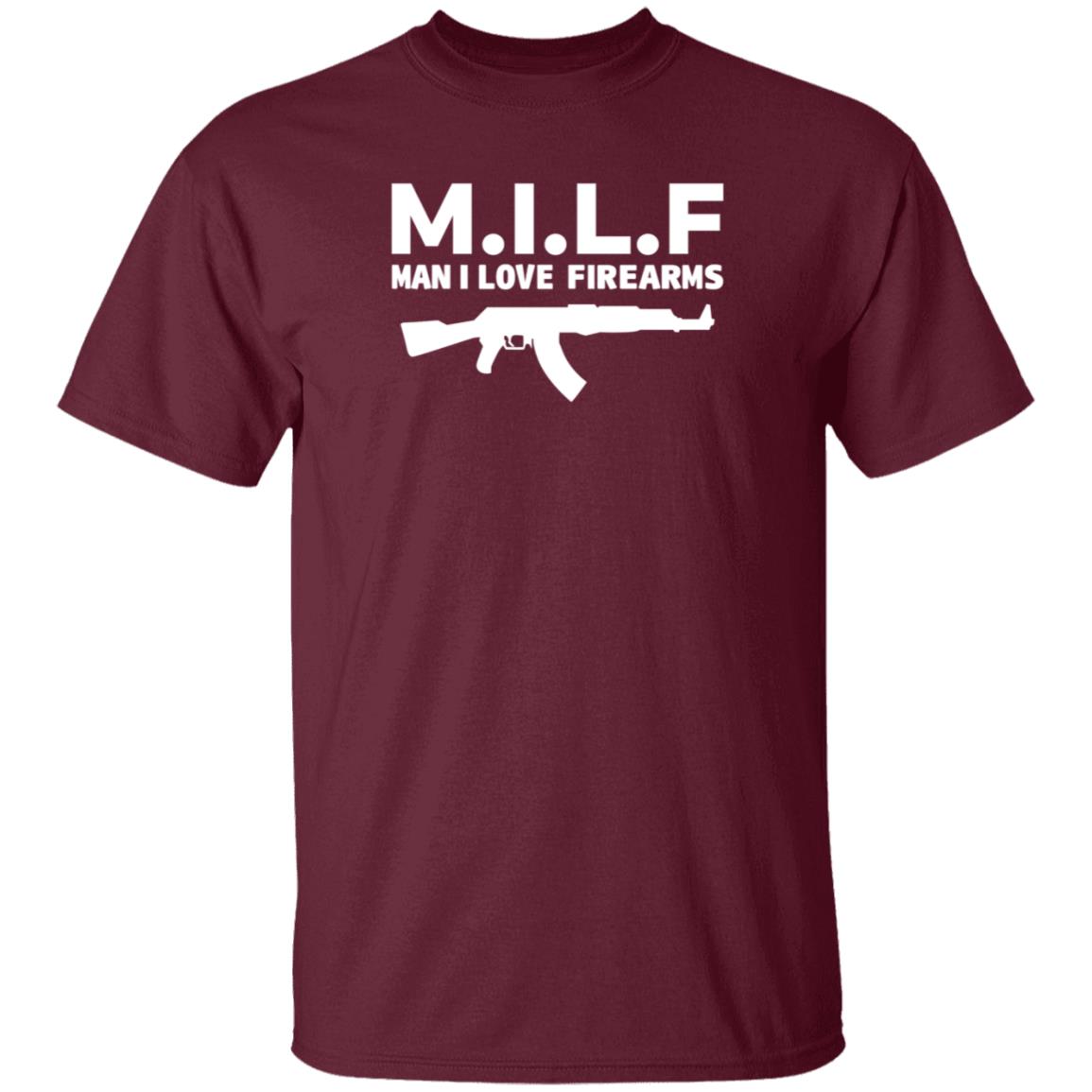 PatriotTakes MILF Man I Love Firearms Shirt Hoodie Sweatshirt - Teechipus