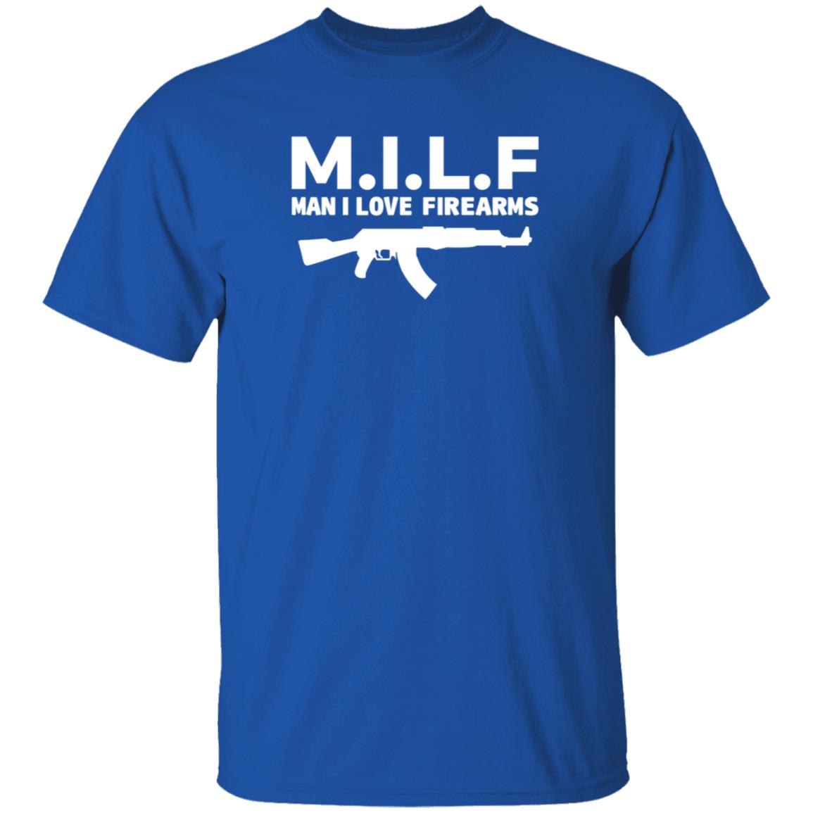 PatriotTakes MILF Man I Love Firearms Shirt Hoodie Sweatshirt - Teechipus