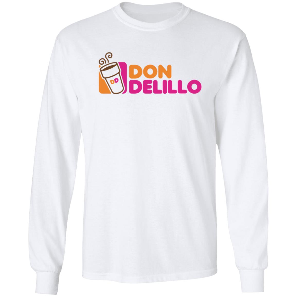 Don Delillo Shirt Wordwest Store Dunkin' Delillo Shirt Hoodie Sweatshirt - Teechipus
