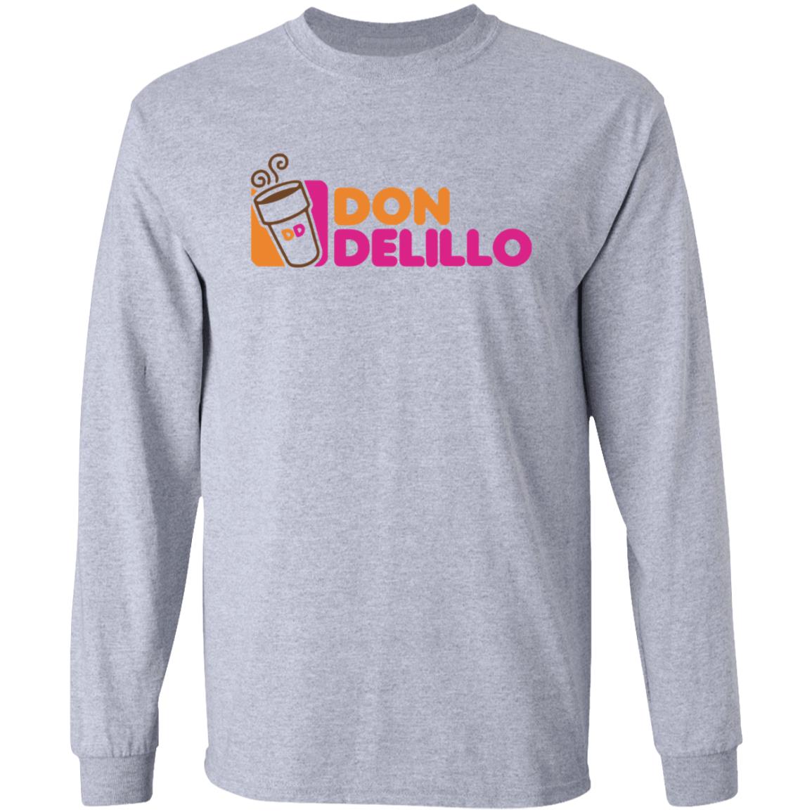 Don Delillo Shirt Wordwest Store Dunkin' Delillo Shirt Hoodie Sweatshirt - Teechipus