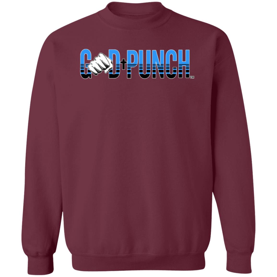 God Punch Shirt Kokujinkreates God Punch Shirt Hoodie Sweatshirt - Teechipus