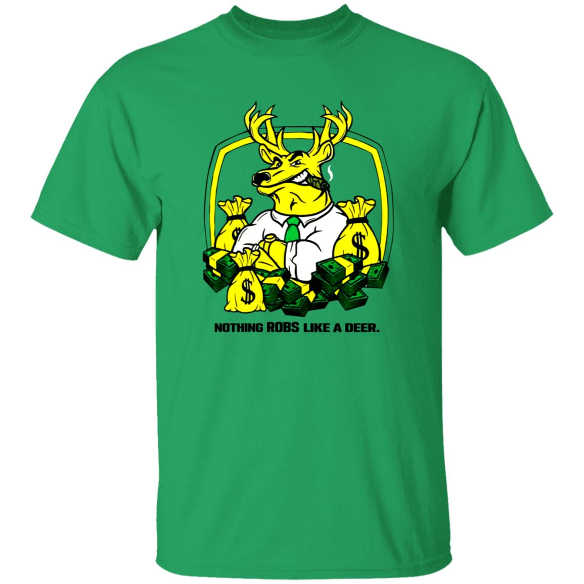 Nothing Robs Like A Deer Shirt Jonah Furman Deere Strike Shirt - Teechipus