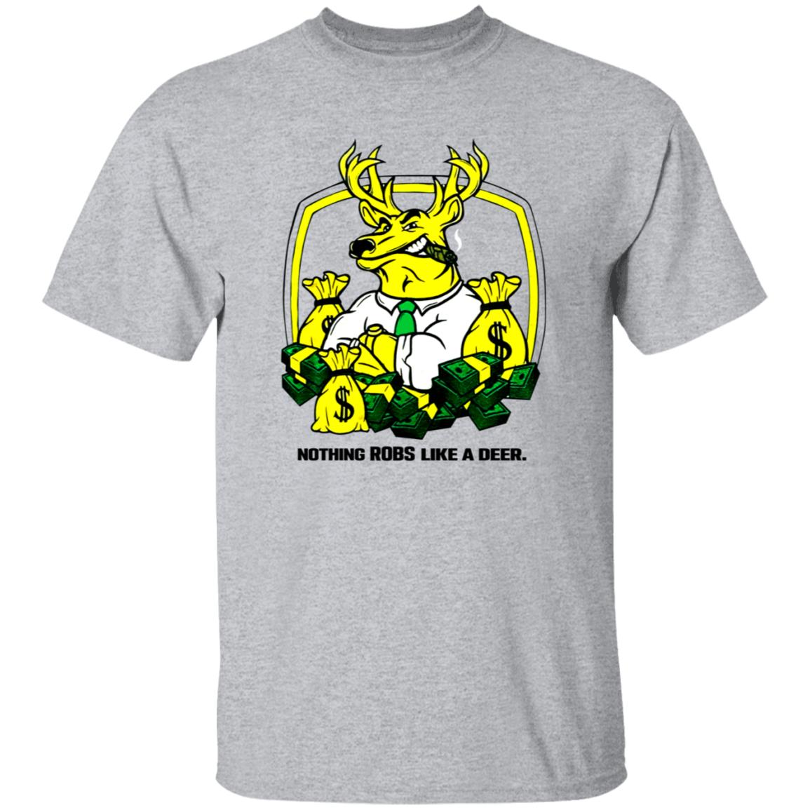 Nothing Robs Like A Deer Shirt Jonah Furman Deere Strike Shirt - Teechipus