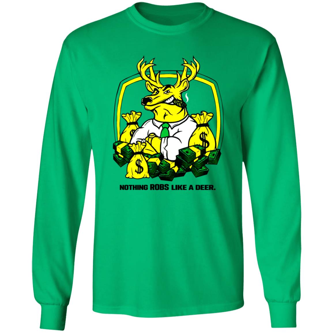 Nothing Robs Like A Deer Shirt Jonah Furman Deere Strike Shirt - Teechipus