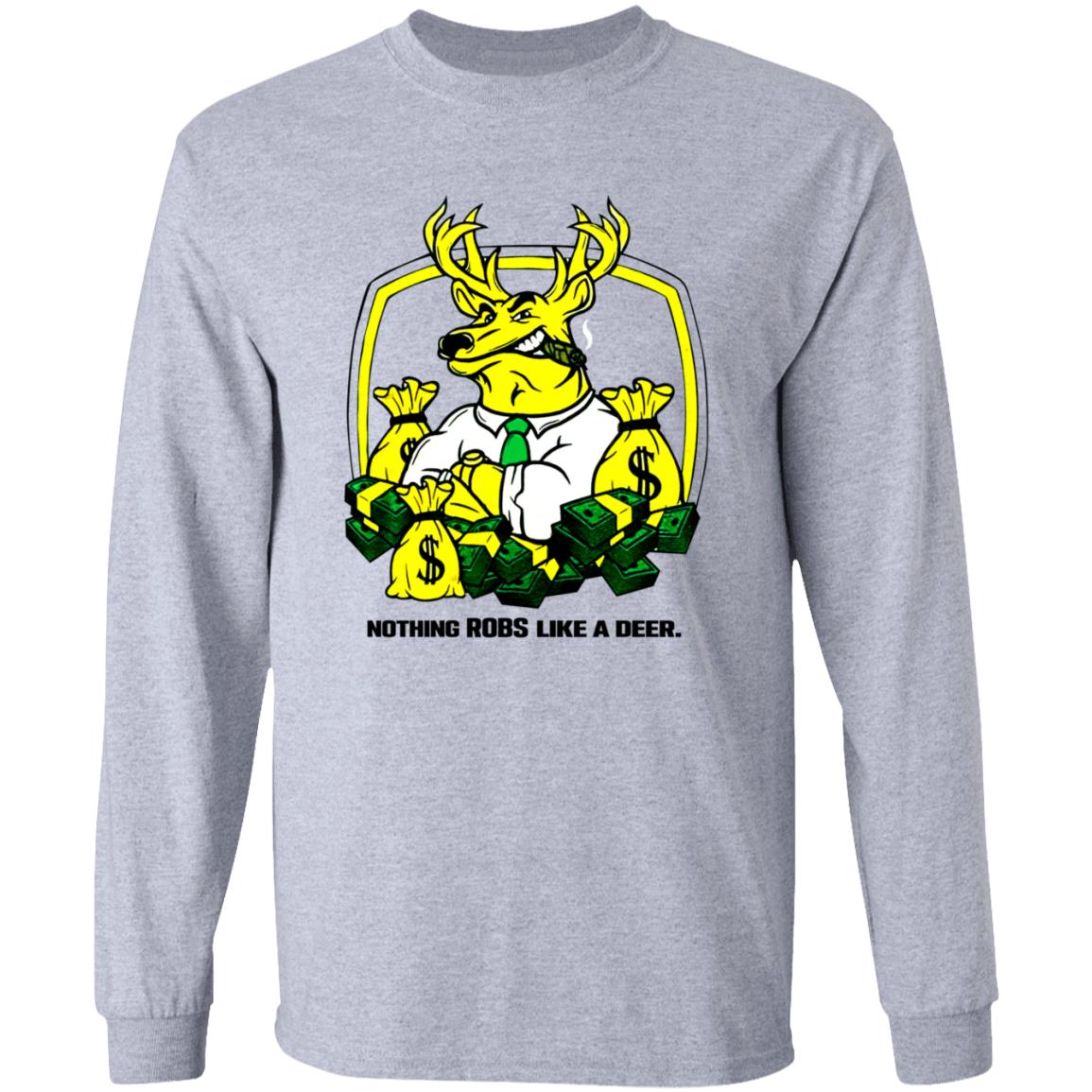 Nothing Robs Like A Deer Shirt Jonah Furman Deere Strike Shirt - Teechipus