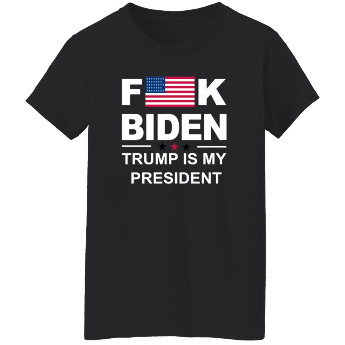 Fuck Biden Trump Is My President Hoodie Let Go Brandon Fjb Amber Joy - Teechipus
