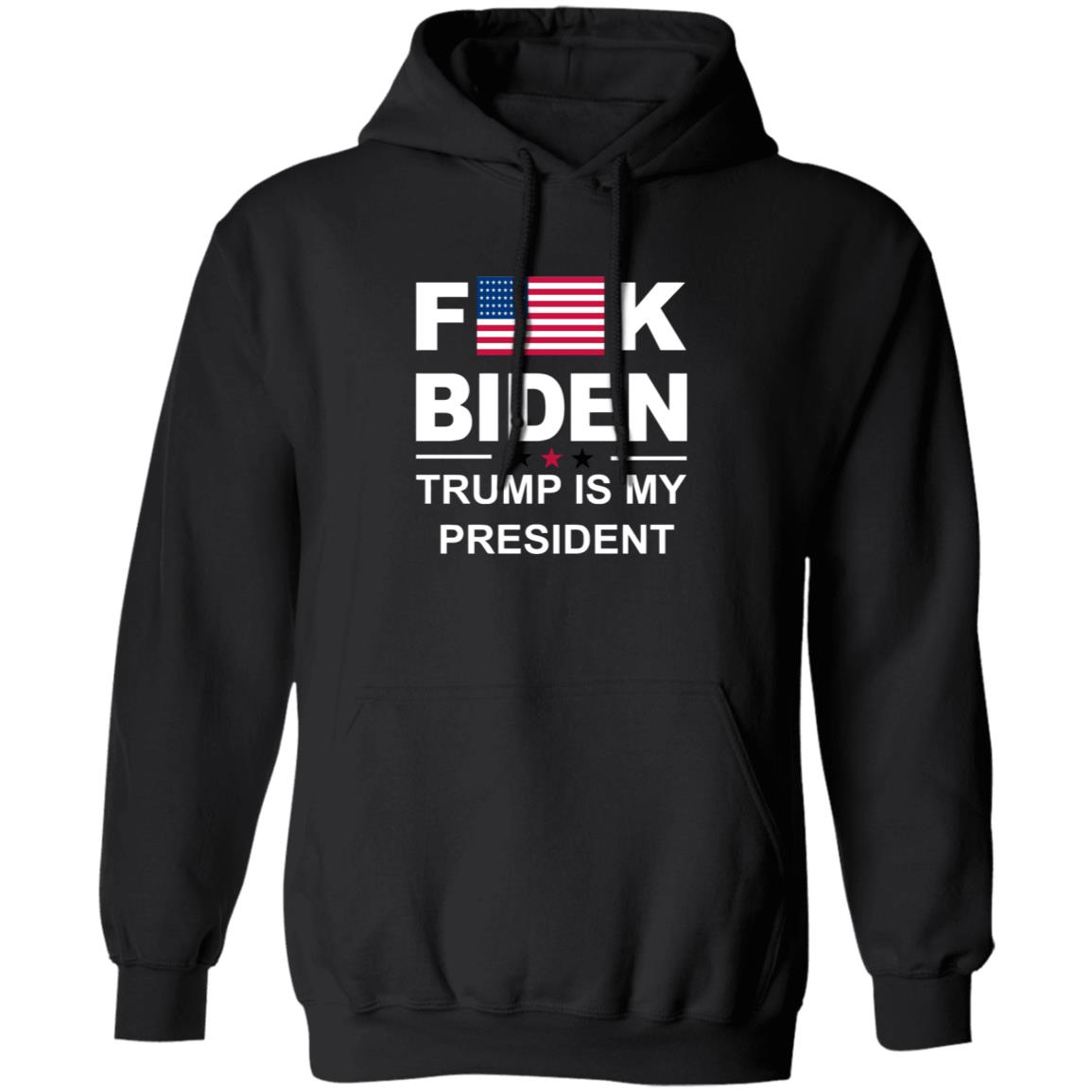 Fuck Biden Trump Is My President Hoodie Let Go Brandon Fjb Amber Joy - Teechipus