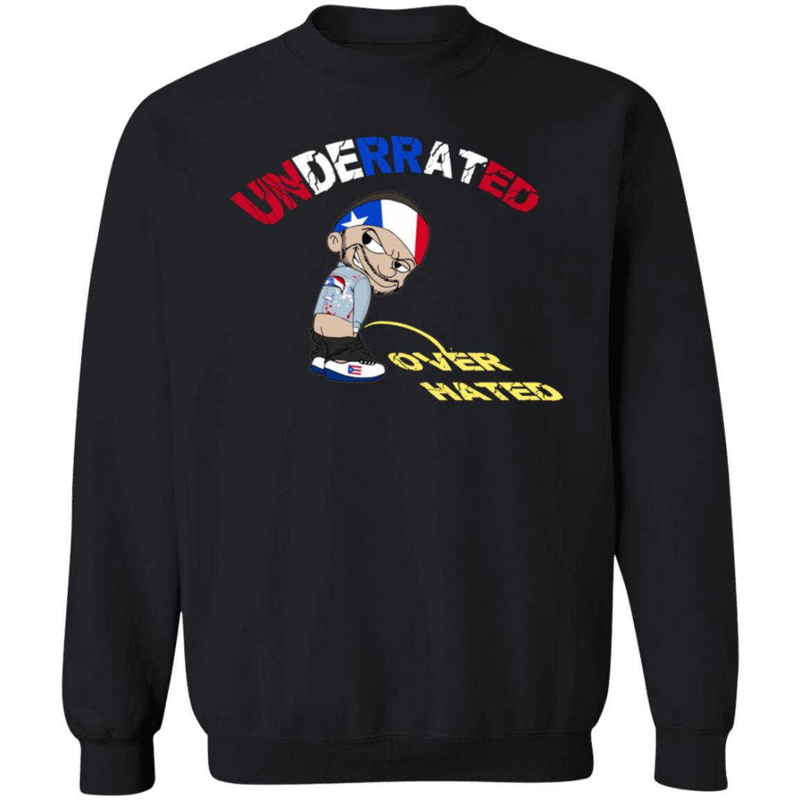 Underrated Over Hated Shirt Dannylimelight Underrated Over Hated Shirt Hoodie Sweatshirt - Teechipus