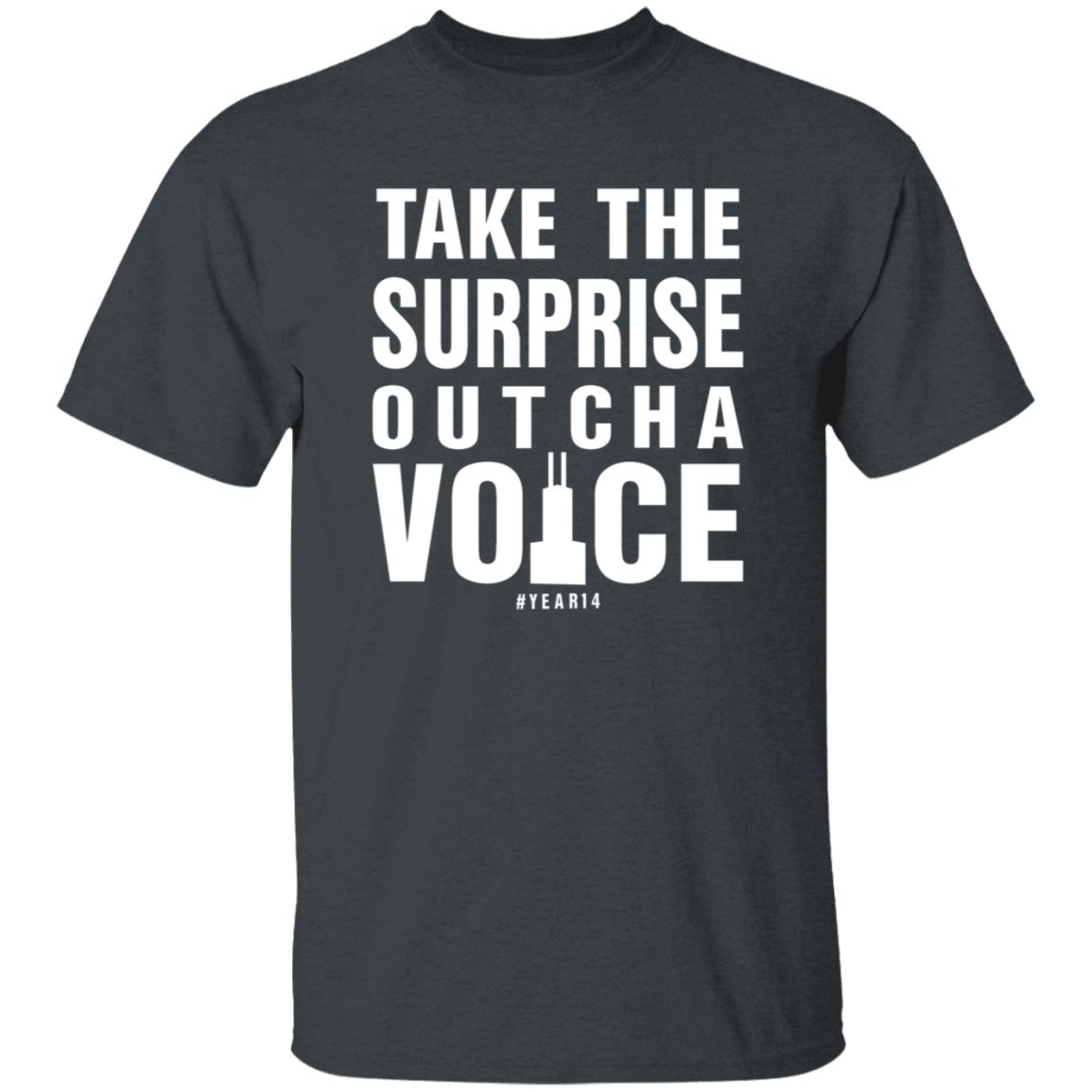 Take The Surprise Outcha Voice Shirt Annie Costabile Take The Surprise Outcha Voice 14 Years Shirt Hoodie Sweatshirt - Teechipus