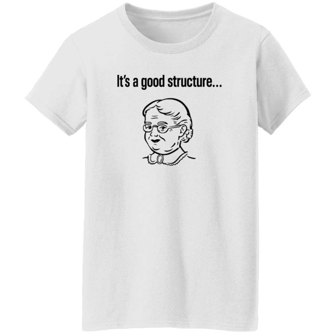 It's A Good Structure Shirt Brandon Shack-Harris It's A Good Structure Shirt Hoodie Sweatshirt - Teechipus