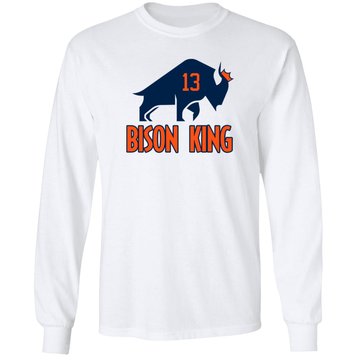 Bison King Shirt Hoodie Sweashirt - Teechipus