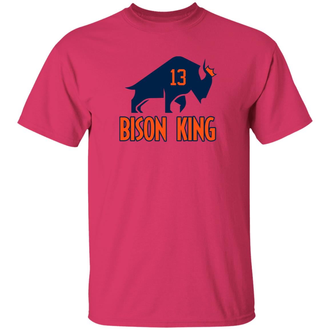 Bison King Shirt Hoodie Sweashirt - Teechipus