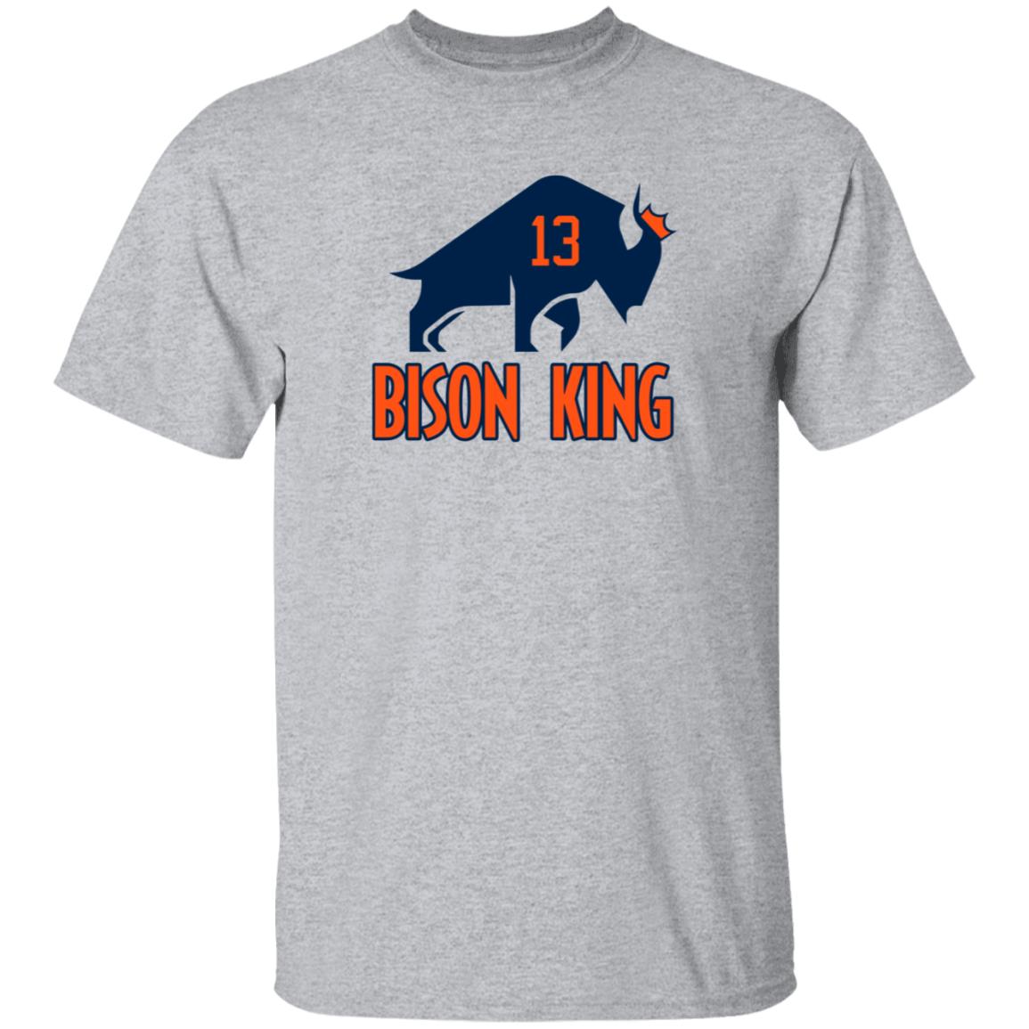 Bison King Shirt Hoodie Sweashirt - Teechipus