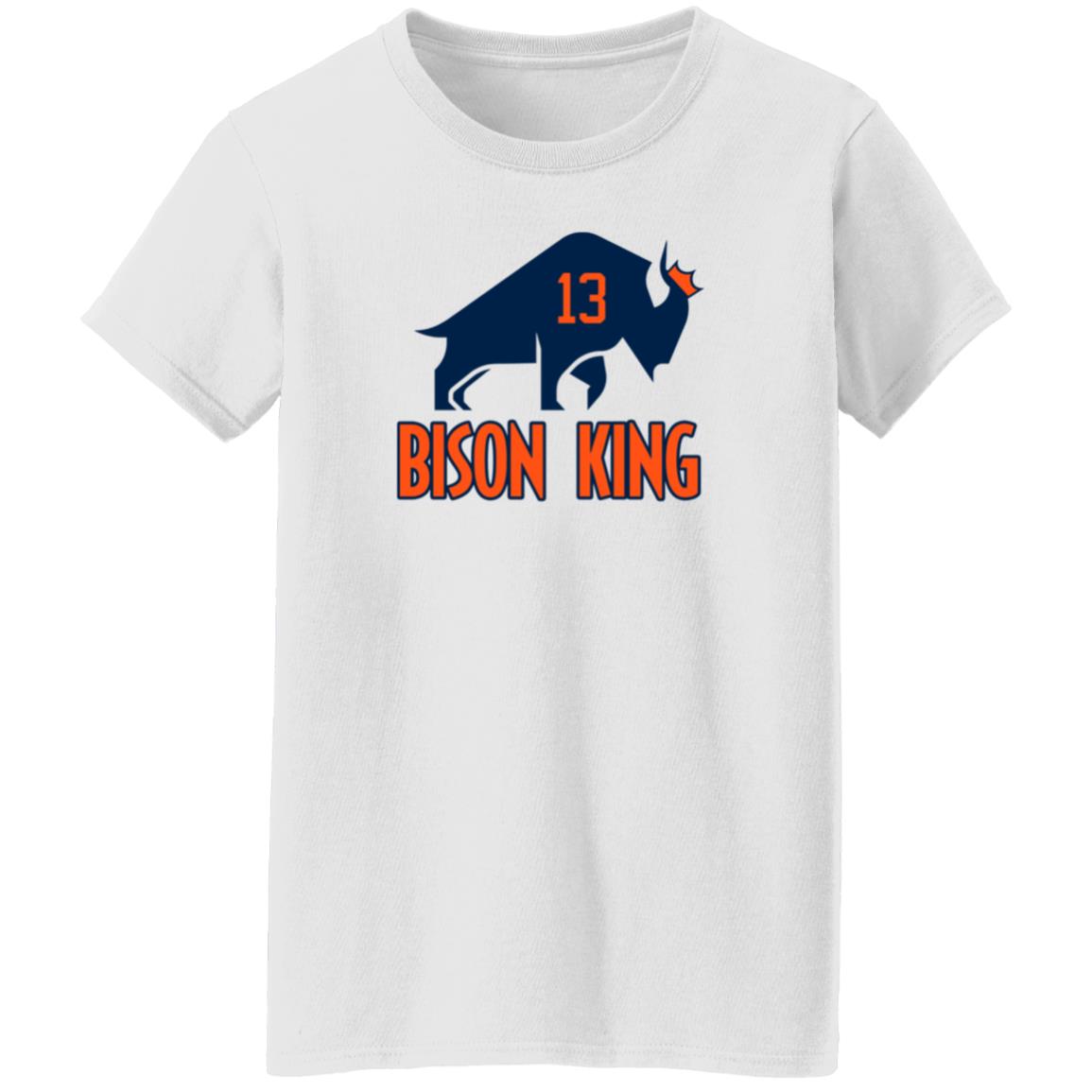 Bison King Shirt Hoodie Sweashirt - Teechipus