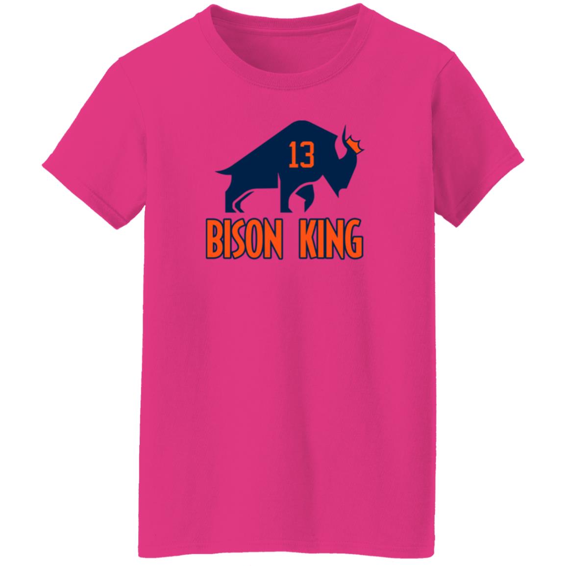 Bison King Shirt Hoodie Sweashirt - Teechipus