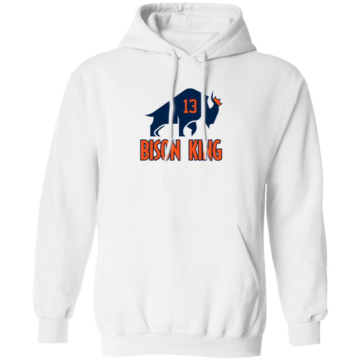 Bison King Shirt Hoodie Sweashirt - Teechipus