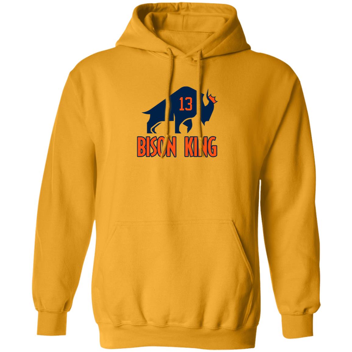 Bison King Shirt Hoodie Sweashirt - Teechipus