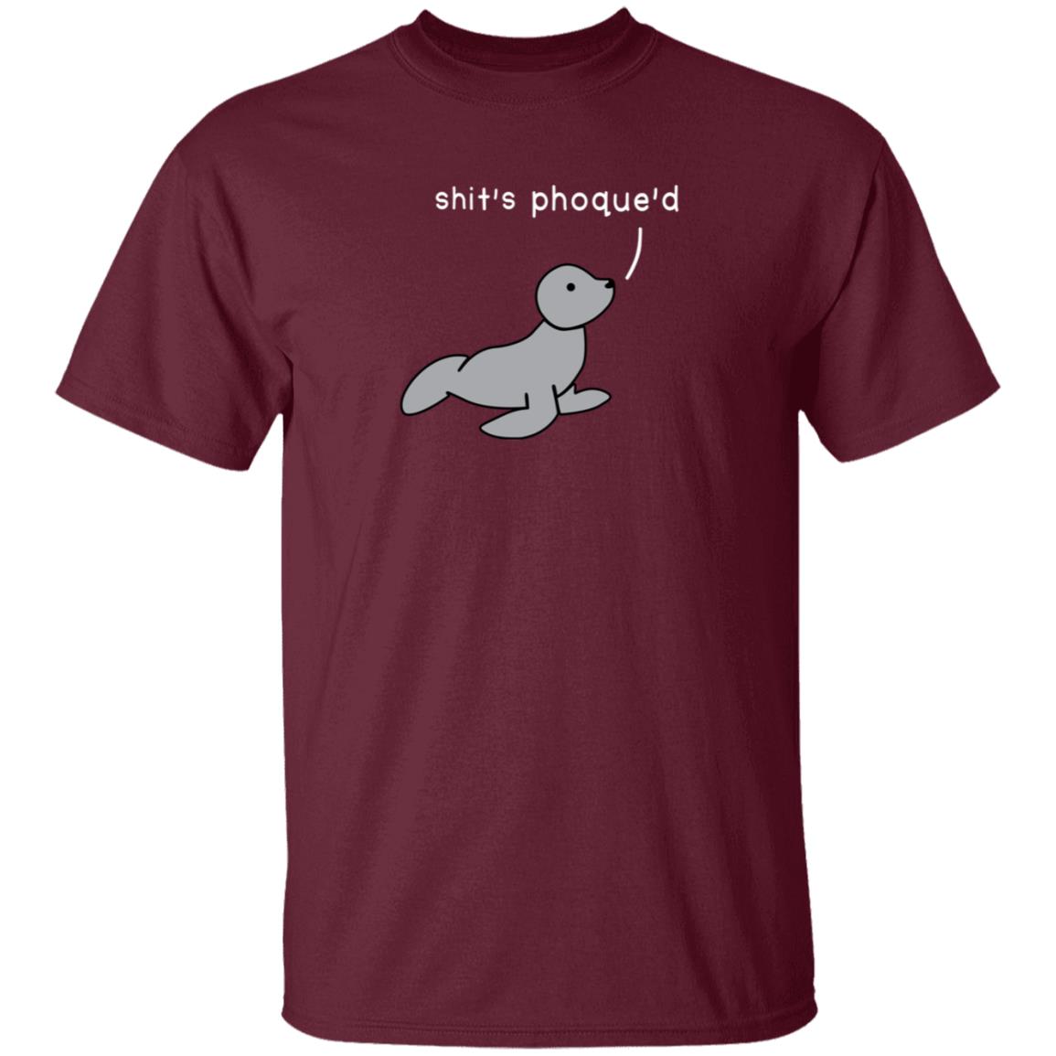 Dinosaur Shop Shit's Phoque'd Shirt - Teechipus