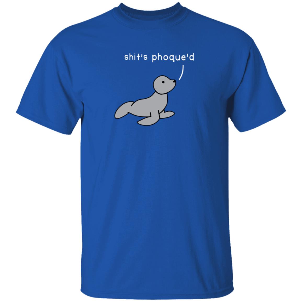 Dinosaur Shop Shit's Phoque'd Shirt - Teechipus