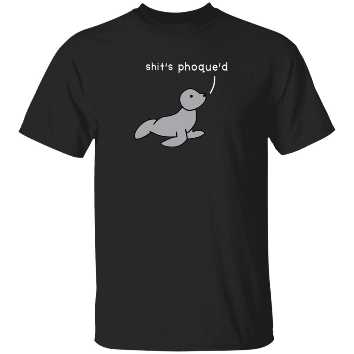 Dinosaur Shop Shit's Phoque'd Shirt - Teechipus
