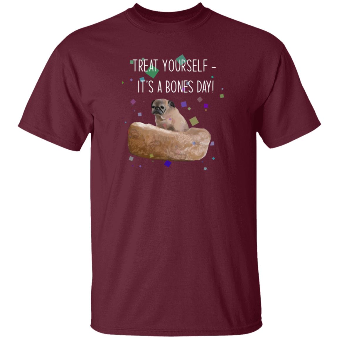 Treat Yourself It’s A Bones Day Shirt Noodleofficial Merch - Teechipus