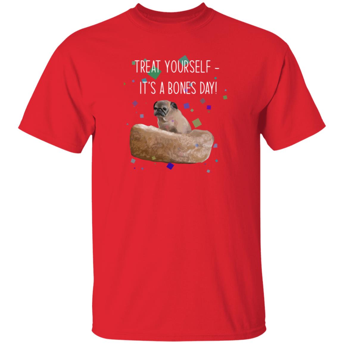 Treat Yourself It’s A Bones Day Shirt Noodleofficial Merch - Teechipus