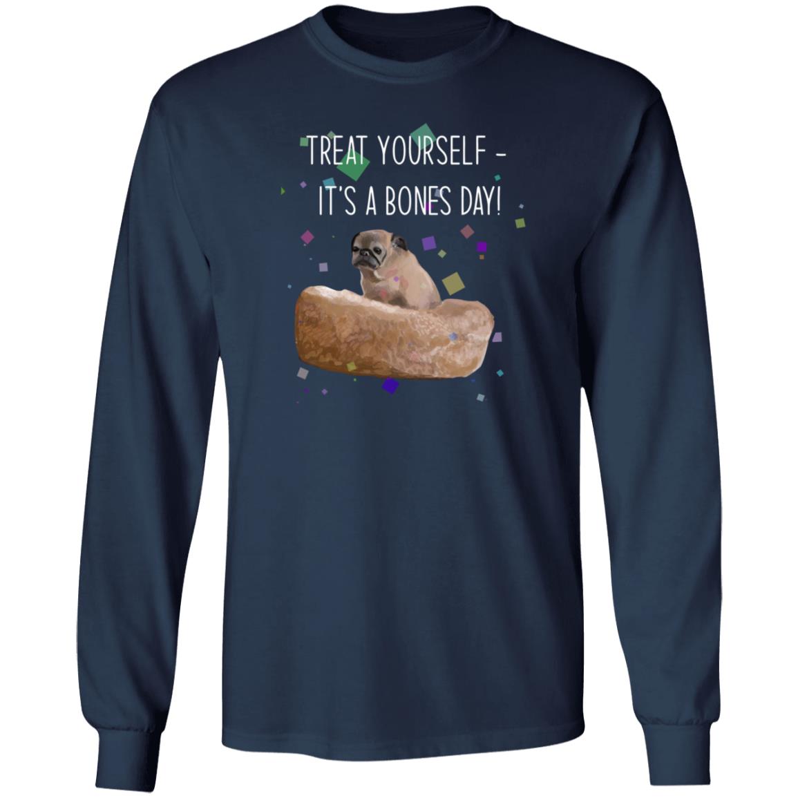 Treat Yourself It’s A Bones Day Shirt Noodleofficial Merch - Teechipus