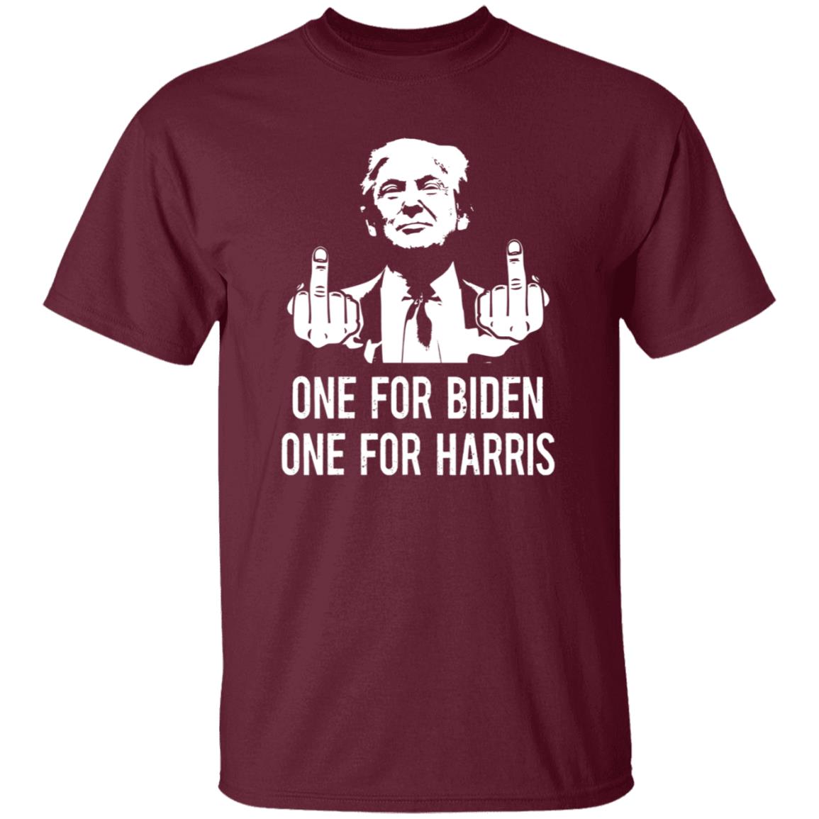 One For Biden One For Harris Shirt - Teechipus
