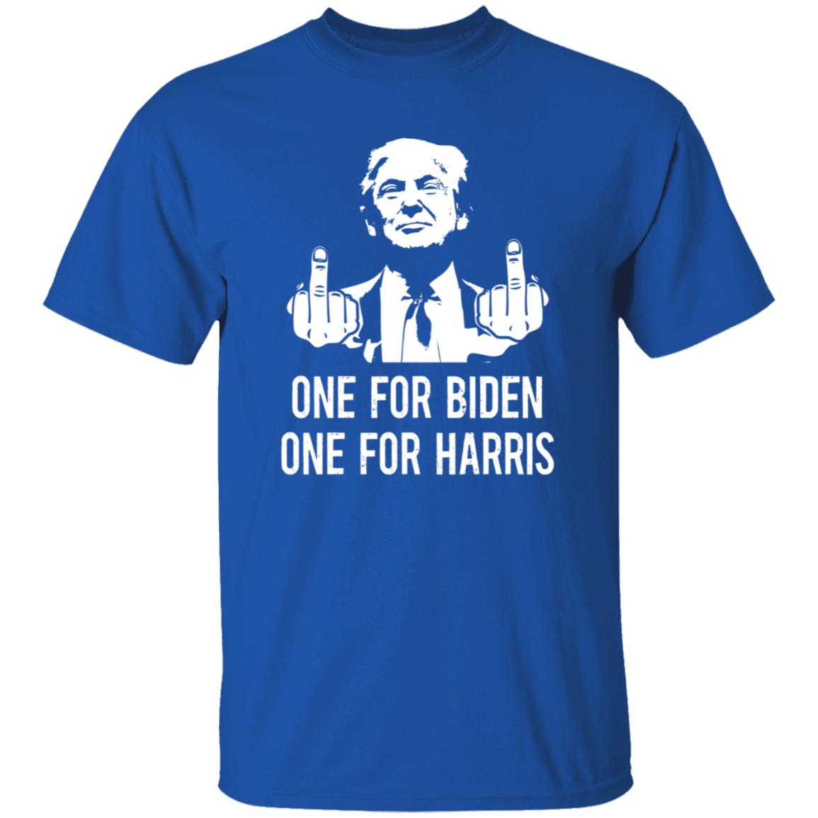 One For Biden One For Harris Shirt - Teechipus