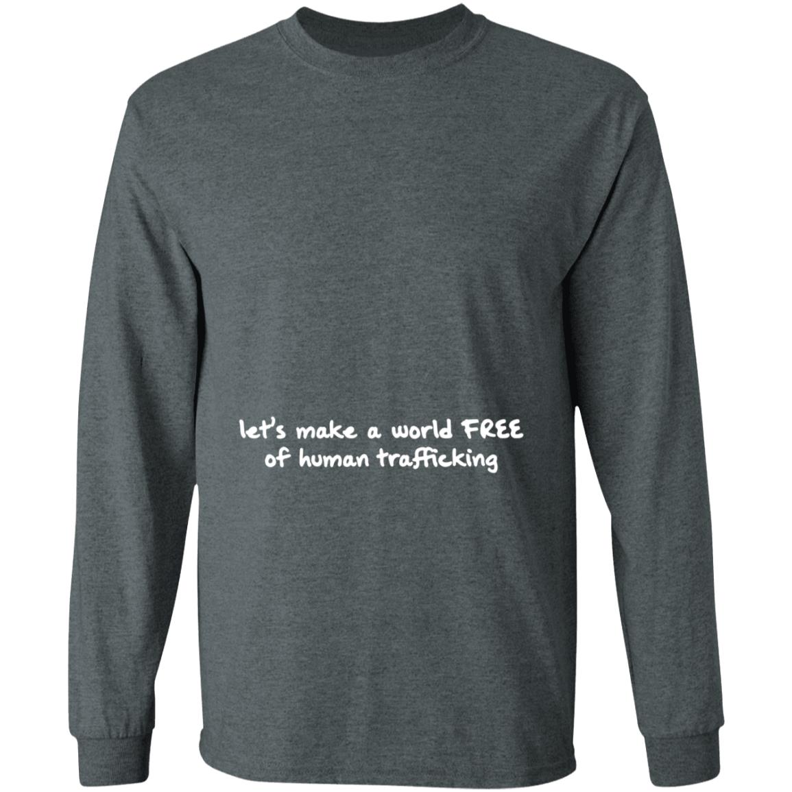 Let's Make A World Free Of Human Trafficking Hoodie Ricky Martin - Teechipus