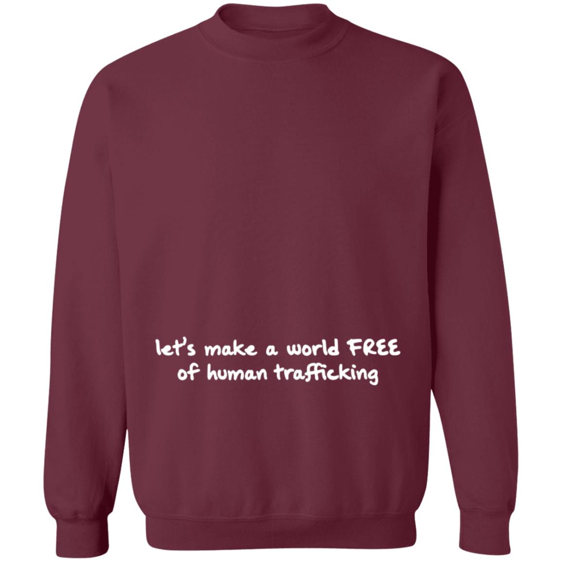 Let's Make A World Free Of Human Trafficking Hoodie Ricky Martin - Teechipus