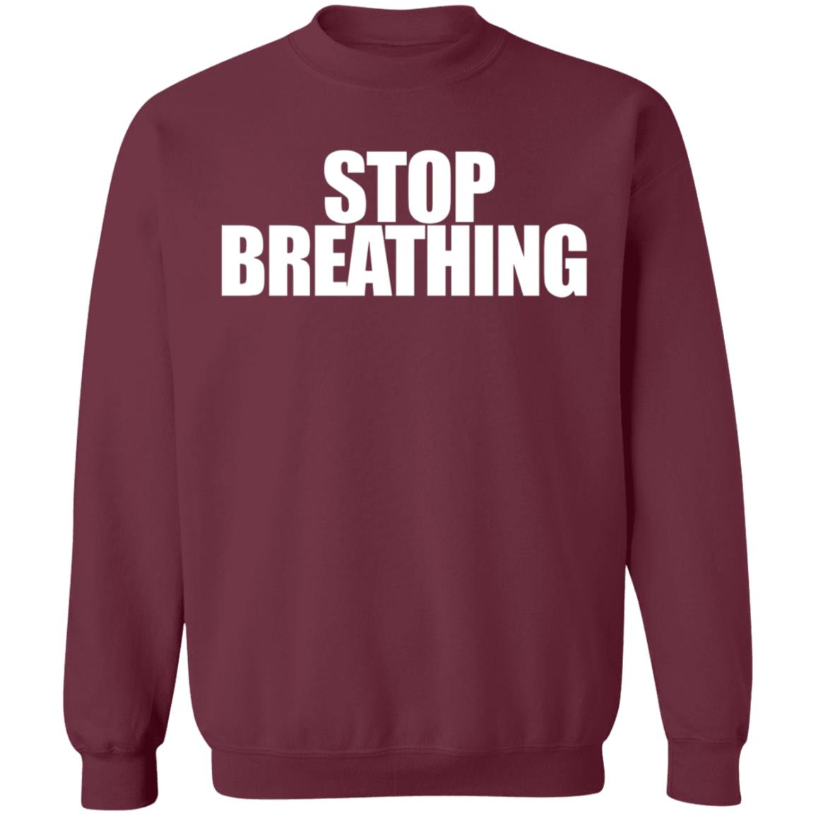 Stop Breathing Shirt Playboi Carti Merch - Teechipus
