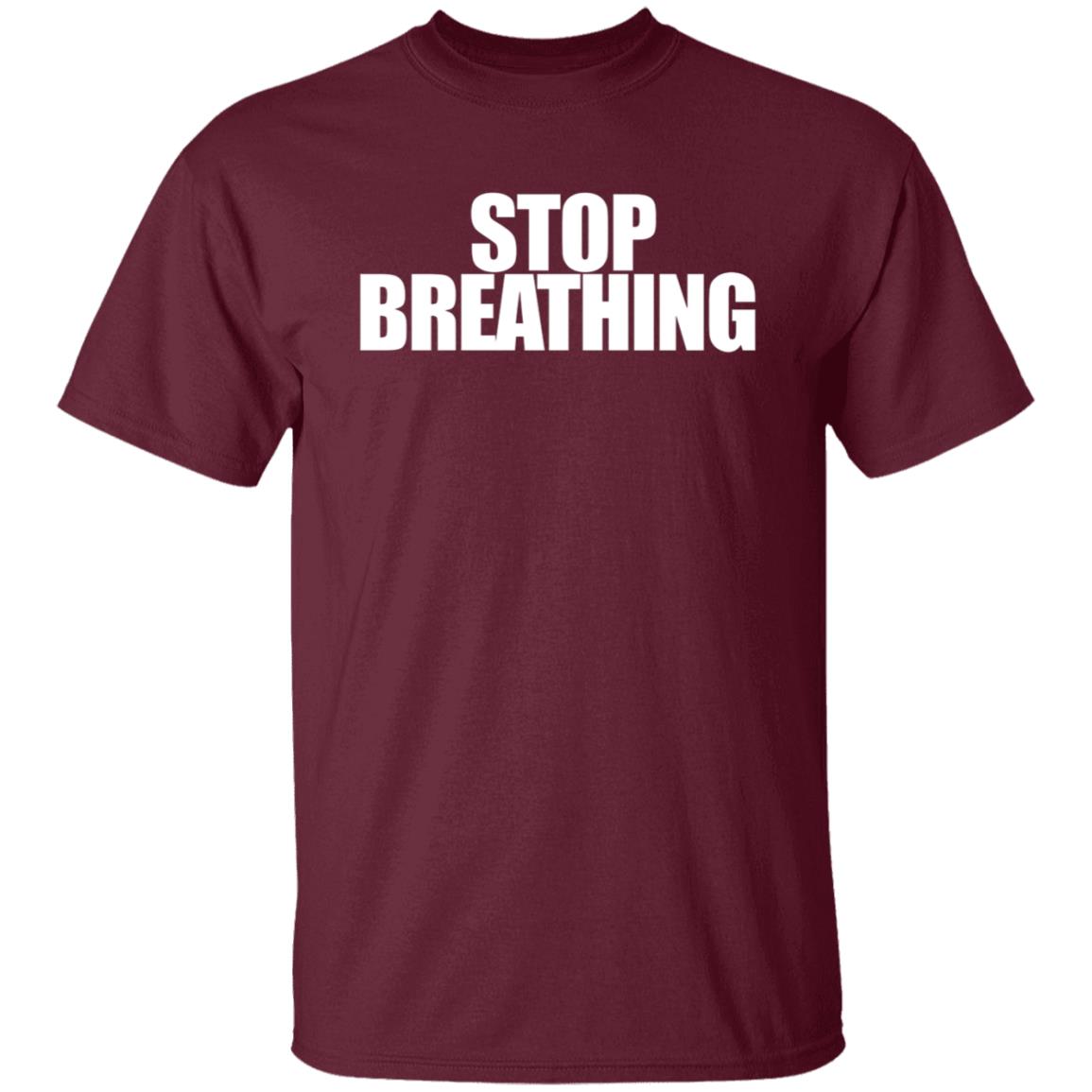 Stop Breathing Shirt Playboi Carti Merch - Teechipus