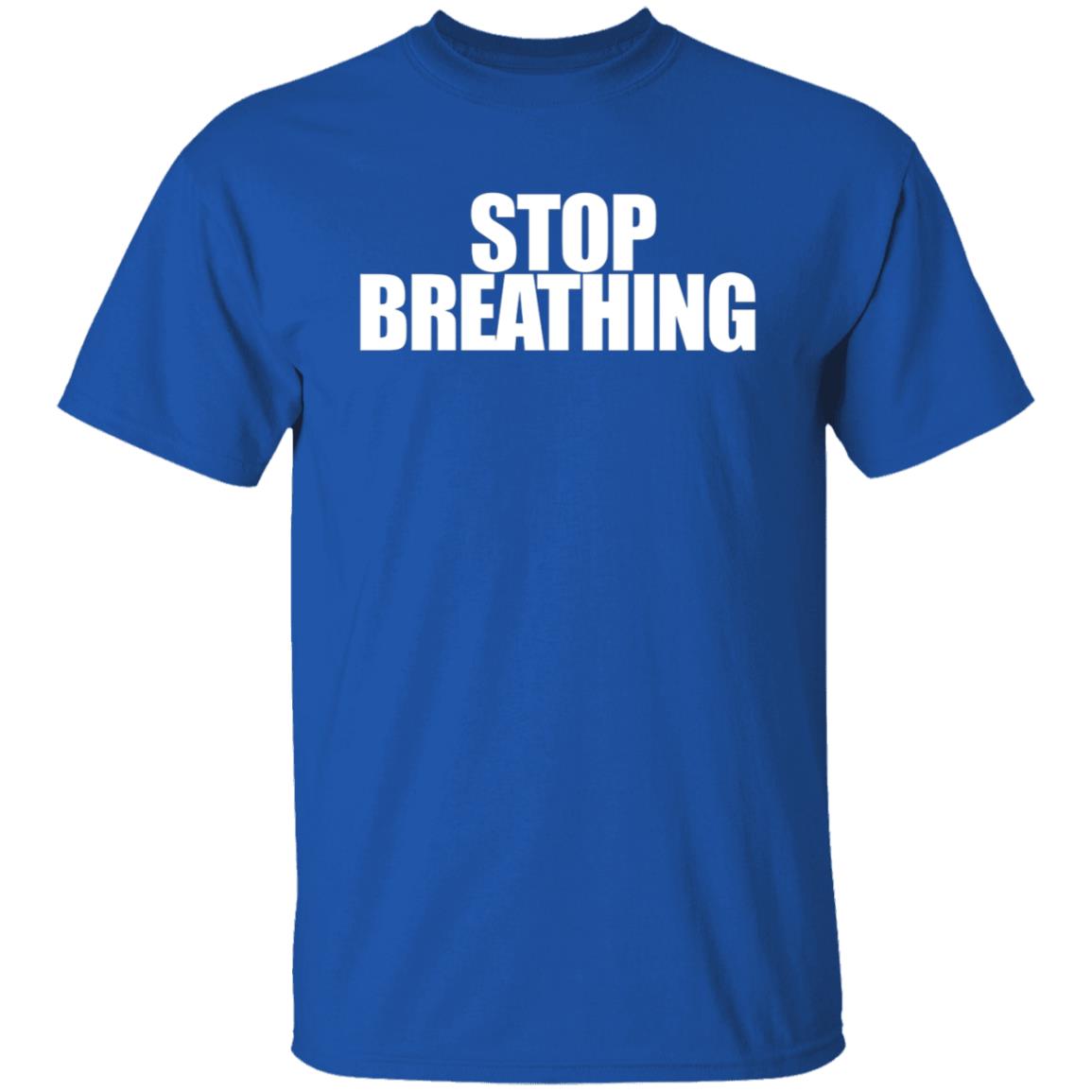 Stop Breathing Shirt Playboi Carti Merch - Teechipus