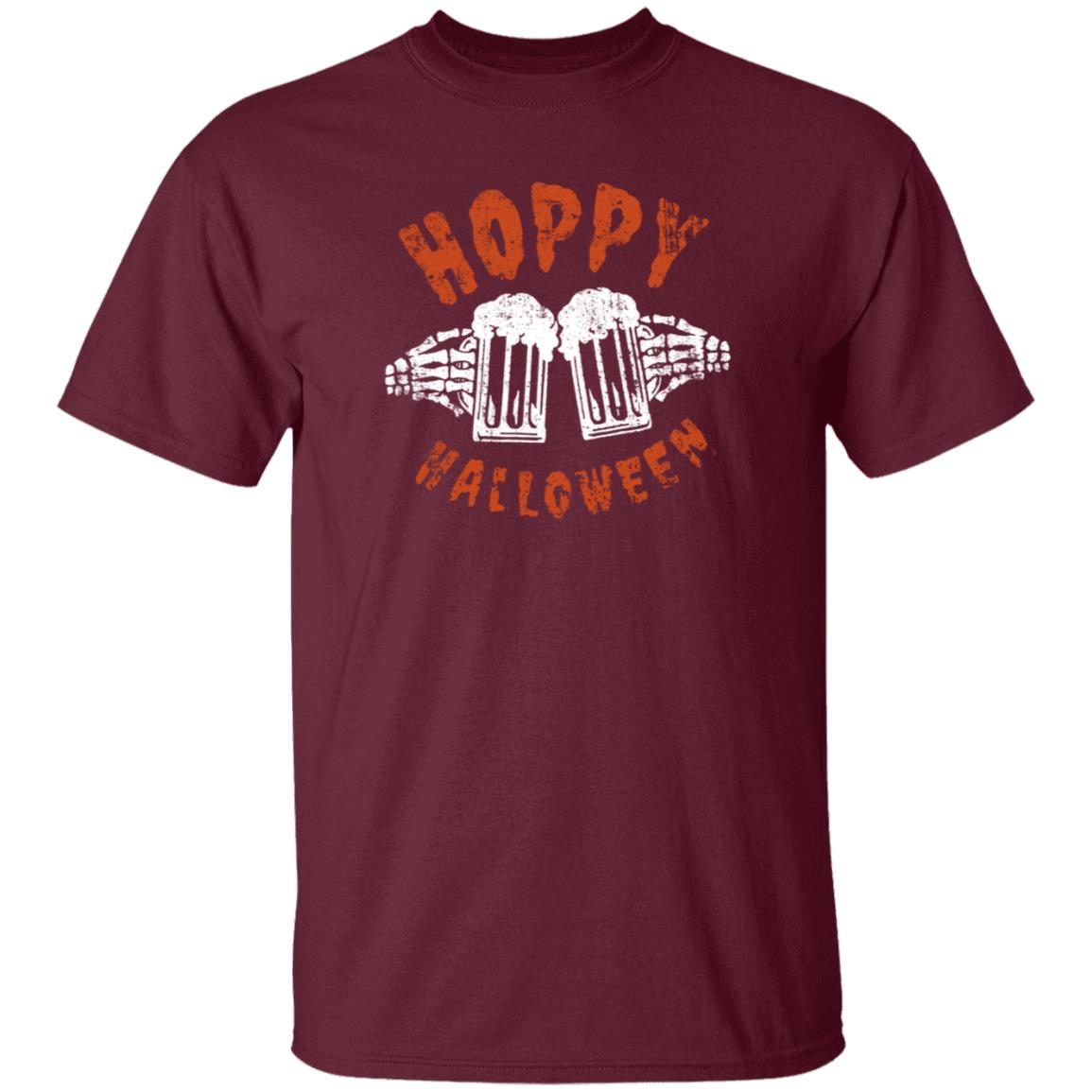 Skeleton Beer Hoppy Halloween Shirt - Teechipus
