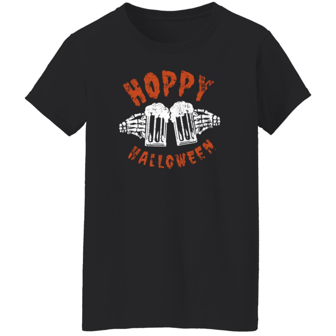 Skeleton Beer Hoppy Halloween Shirt - Teechipus