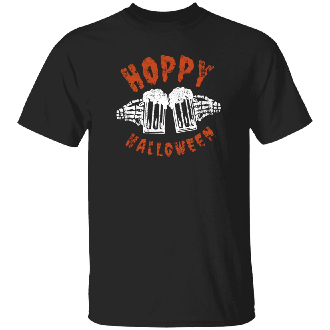 Skeleton Beer Hoppy Halloween Shirt - Teechipus