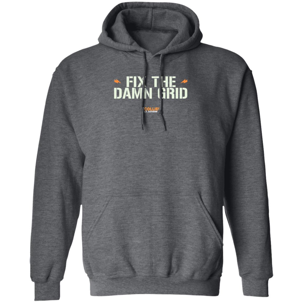 Fix The Damn Grid Shirt Collierfortexas Merch - Teechipus