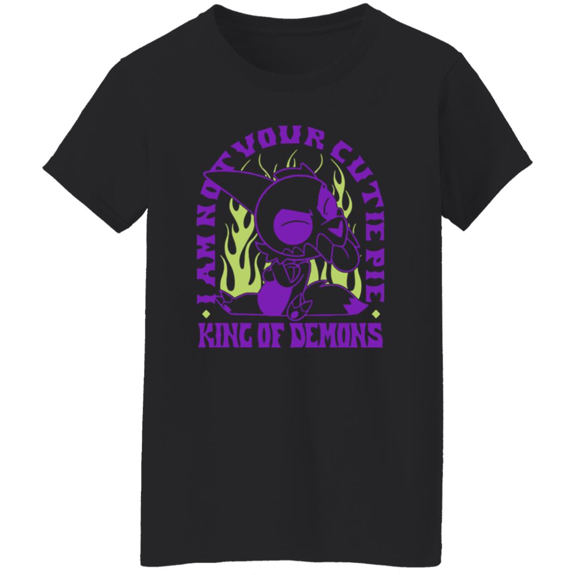 I Am Not Your Cutie Pie King Of Demons Shirt The Owl House Not Your Cutie Shirt - Teechipus