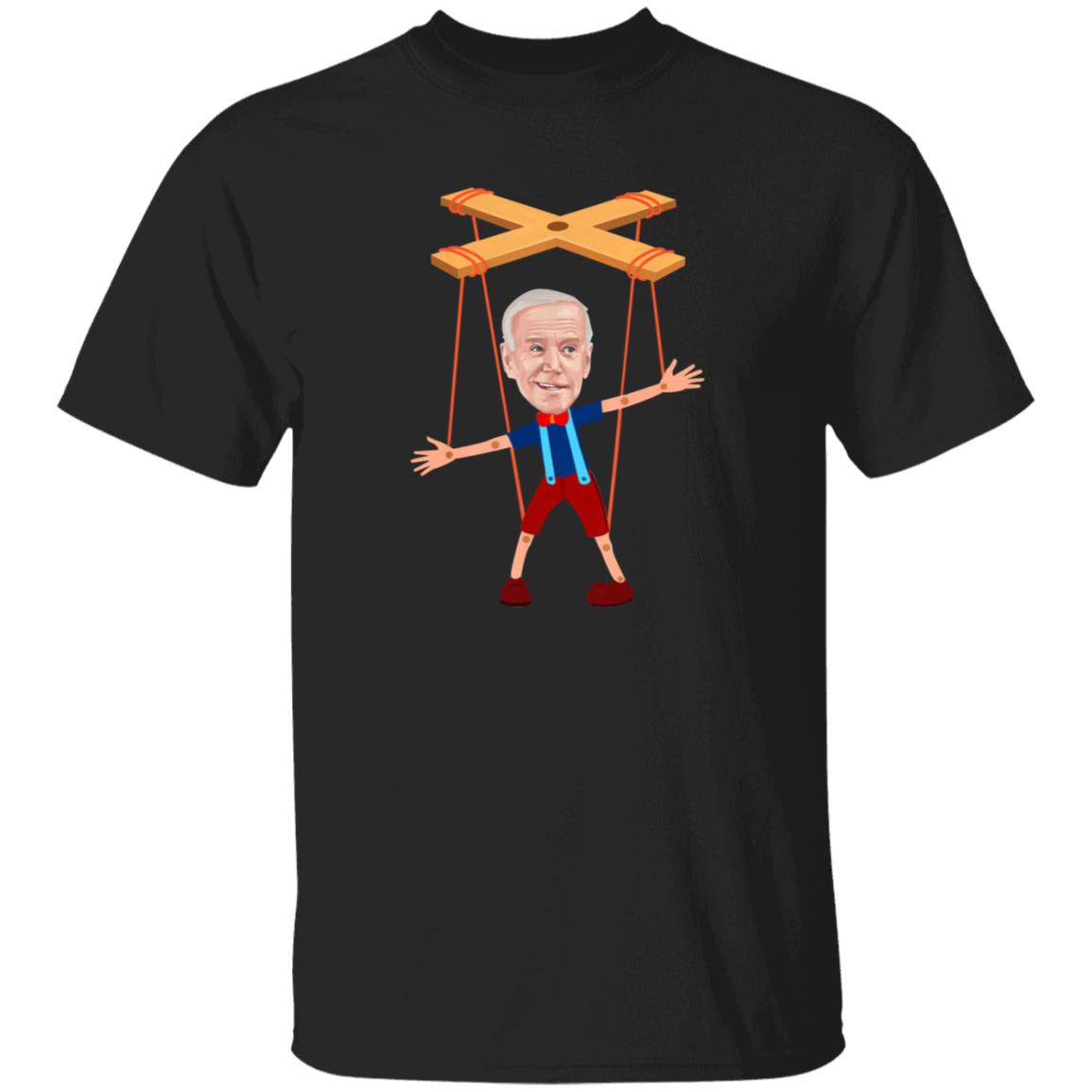 Joe Biden As A Puppet Shirt Joe Biden As Pinocchio The Puppet Shirt Hoodie Sweatshirt - Teechipus