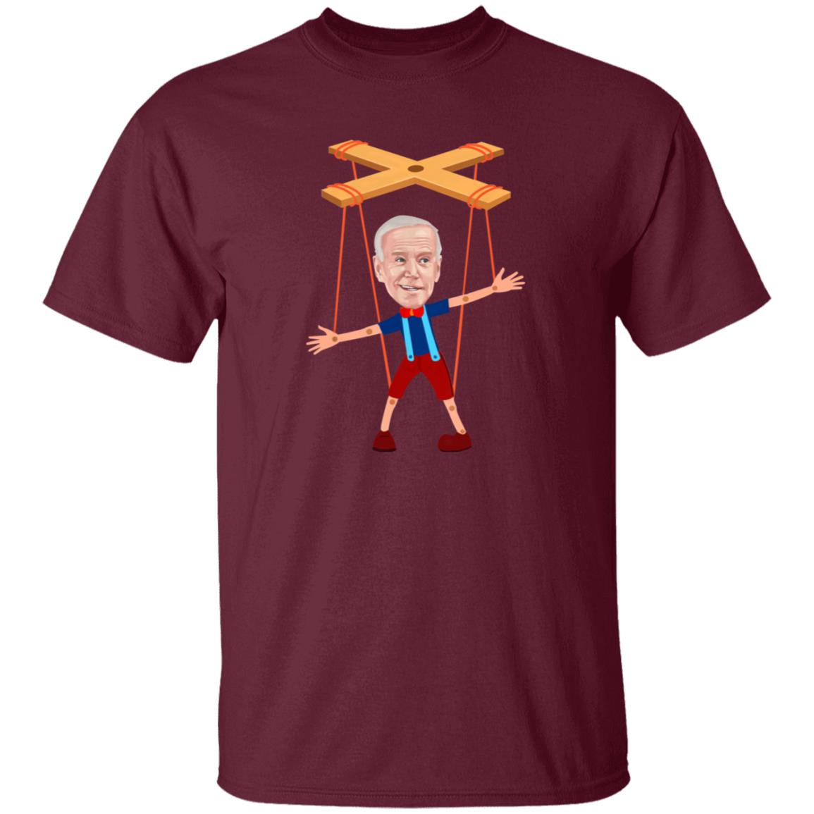 Joe Biden As A Puppet Shirt Joe Biden As Pinocchio The Puppet Shirt Hoodie Sweatshirt - Teechipus