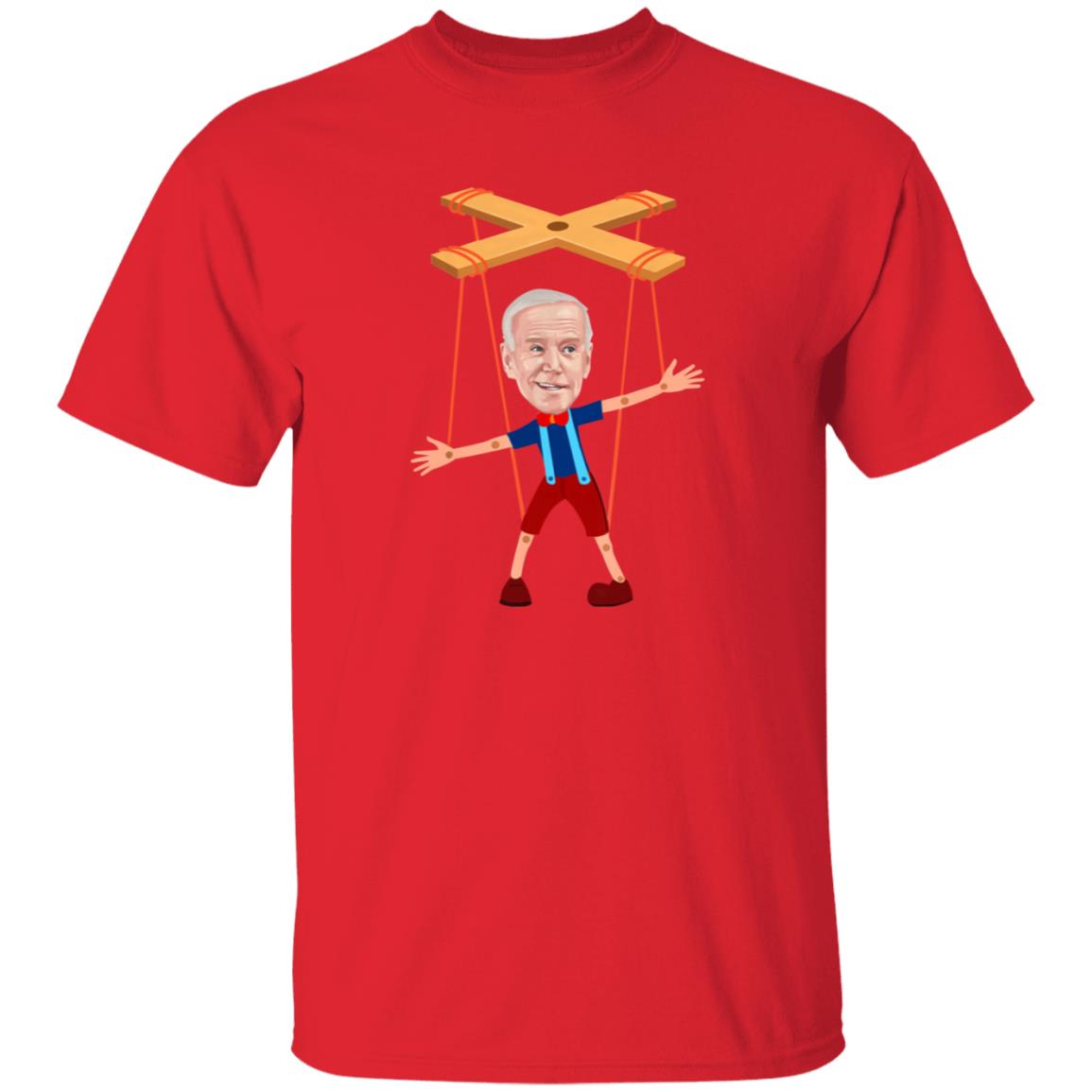Joe Biden As A Puppet Shirt Joe Biden As Pinocchio The Puppet Shirt Hoodie Sweatshirt - Teechipus