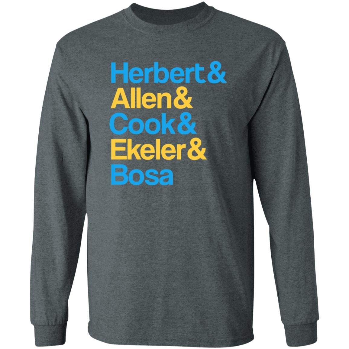 Herbert Allen Cook Ekeler Bosa Shirt Chargers - Teechipus