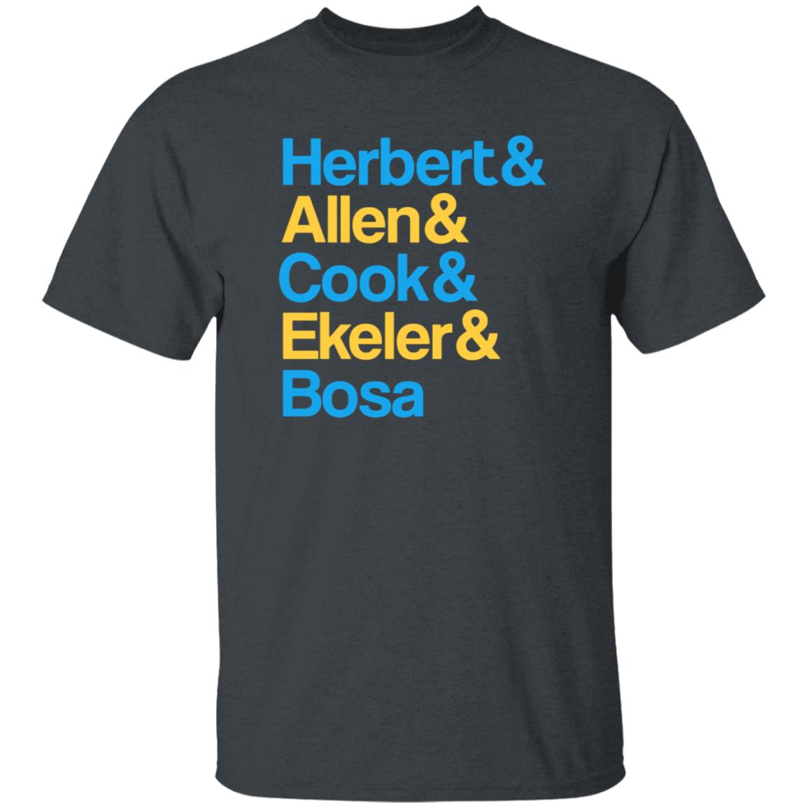 Herbert Allen Cook Ekeler Bosa Shirt Chargers - Teechipus