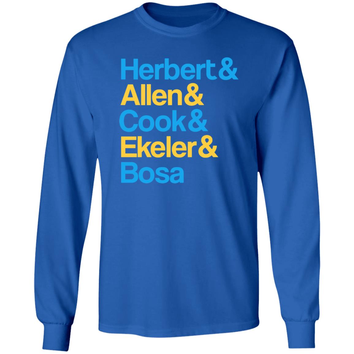 Herbert Allen Cook Ekeler Bosa Shirt Chargers - Teechipus