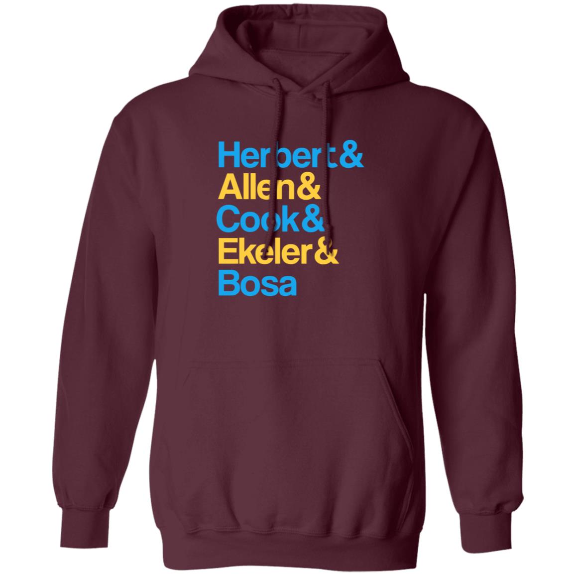 Herbert Allen Cook Ekeler Bosa Shirt Chargers - Teechipus