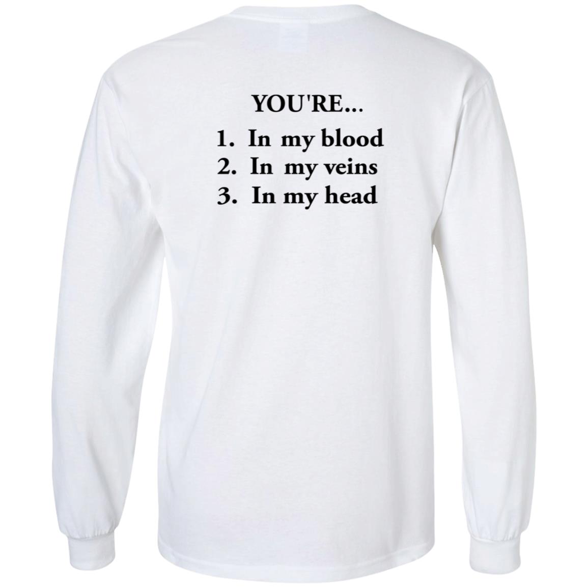 Camila Cabello Nbts You're In My Blood In My Veins Hoodie Shirt Sweatshirt - Teechipus