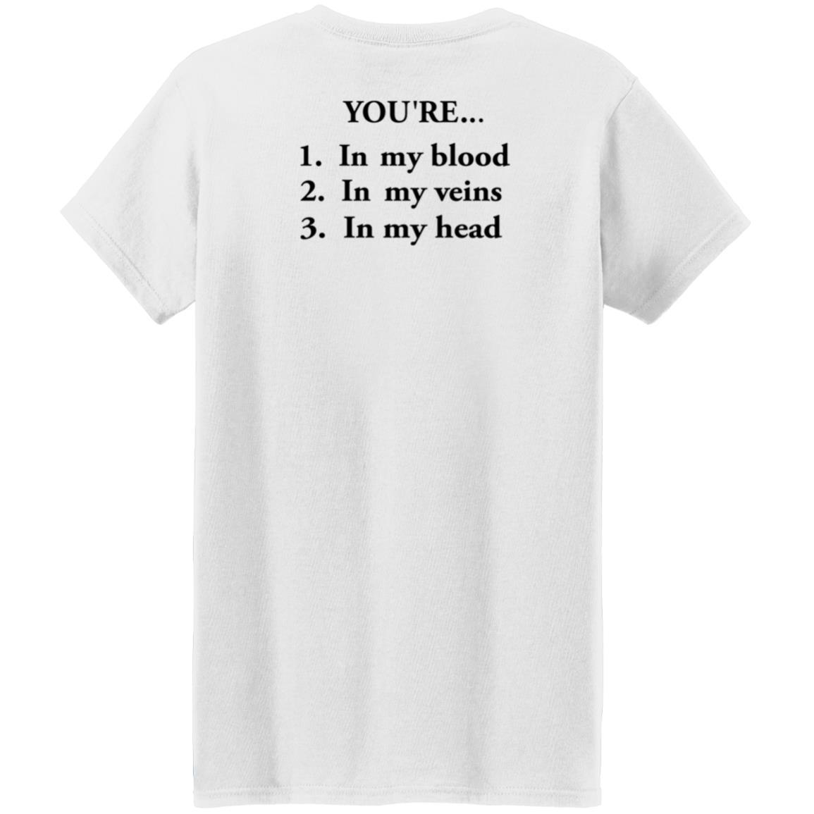 Camila Cabello Nbts You're In My Blood In My Veins Hoodie Shirt Sweatshirt - Teechipus